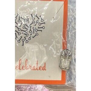 Keep Collective Silver Pave Milk and Cookie Holiday Winter NWT